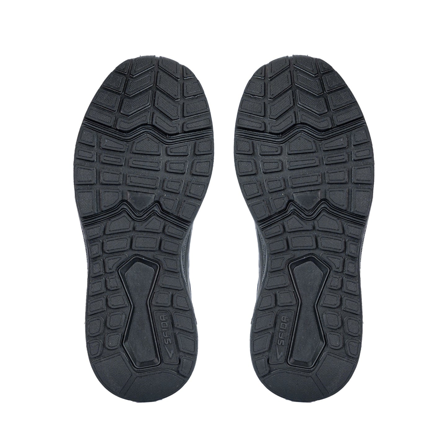 Vario Junior Lace Up Runners - Black/Black-2