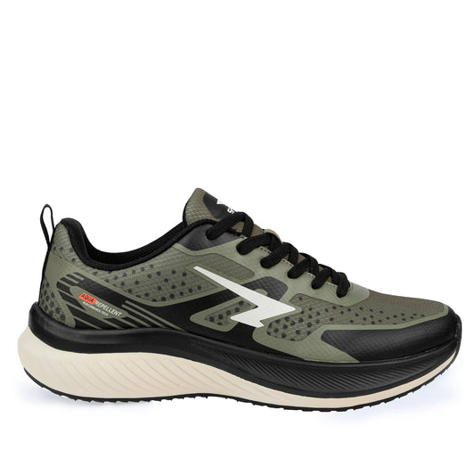 Vario Men's Runners - Khaki/Black-0