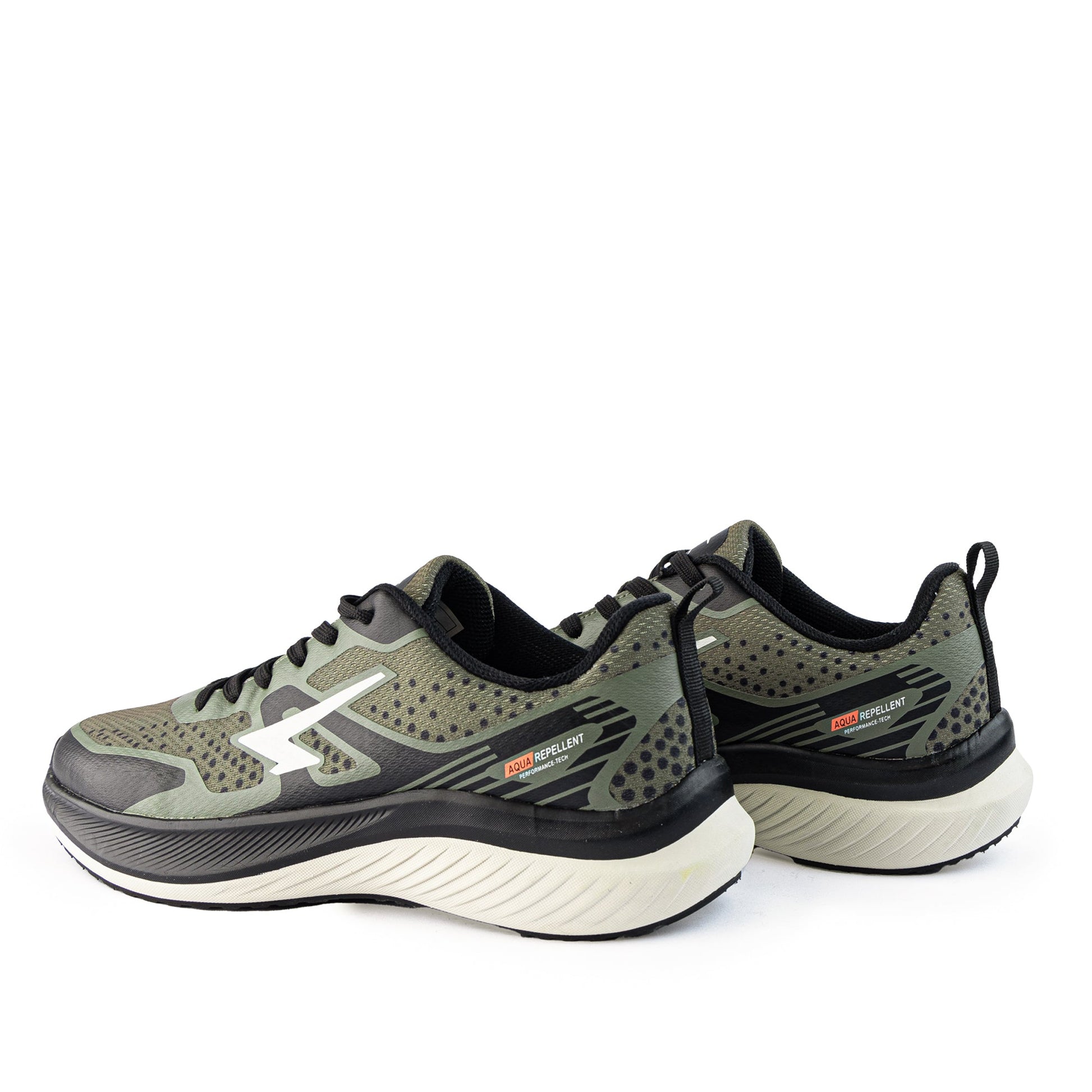 Vario Men's Runners - Khaki/Black-3