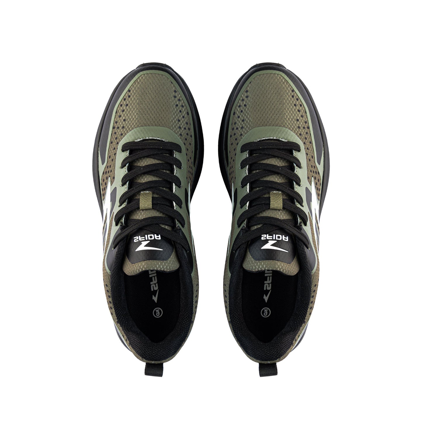 Vario Men's Runners - Khaki/Black-1