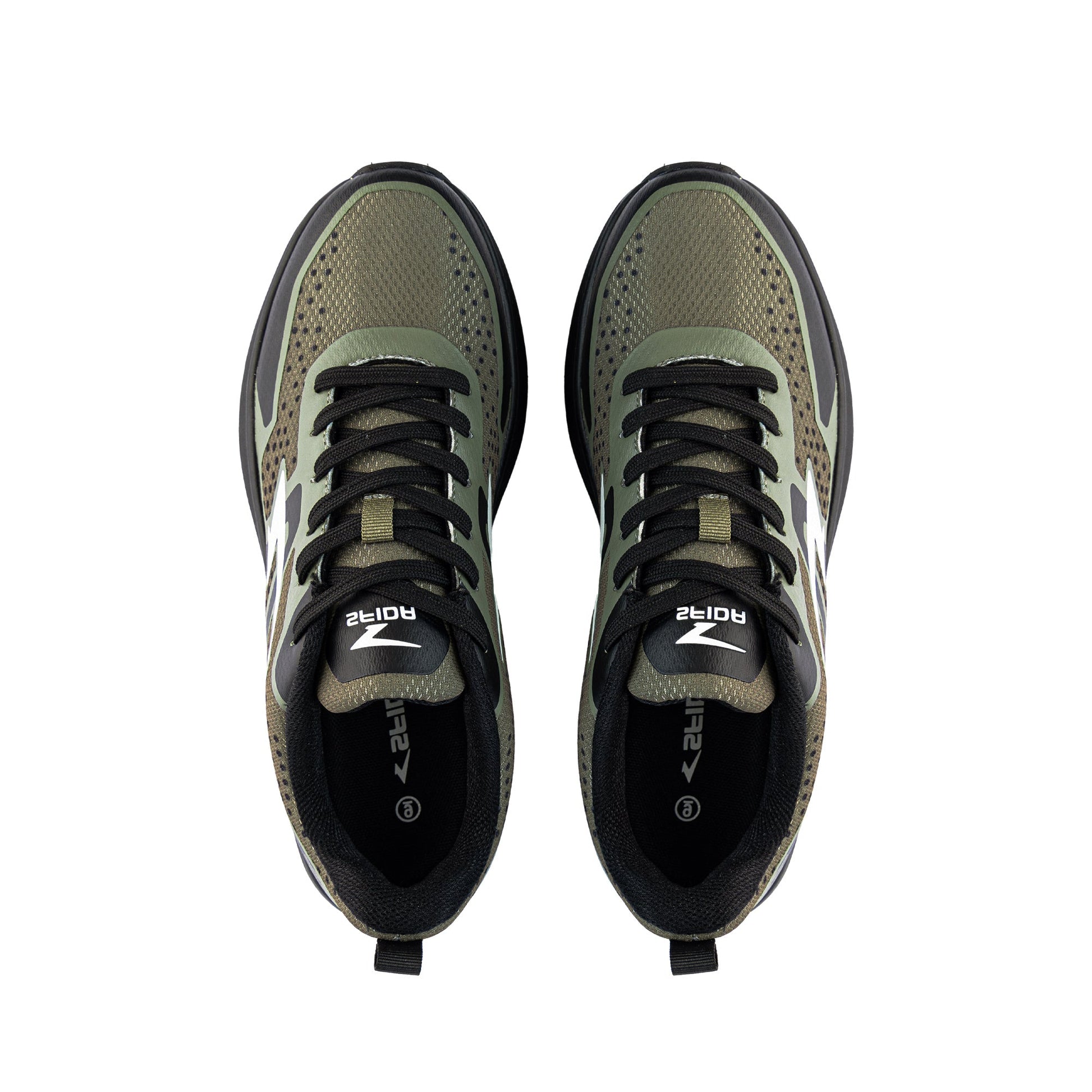 Vario Men's Runners - Khaki/Black-1