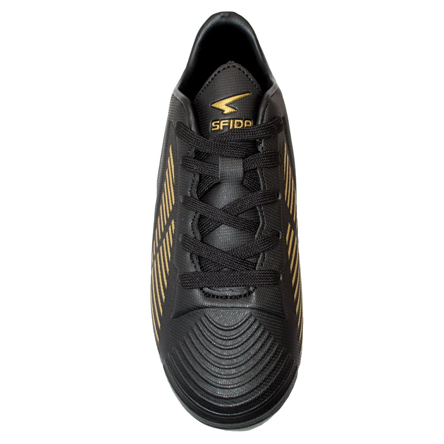 Vector Senior Wide Fit Football Boots - Black/Gold-1