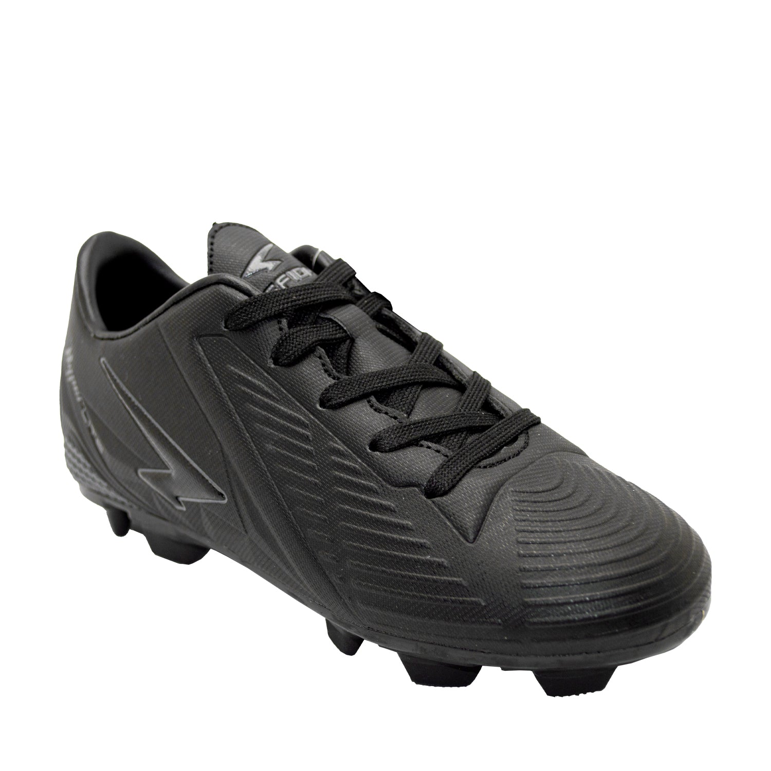 Vector Senior Football Boots - Black/Black-2