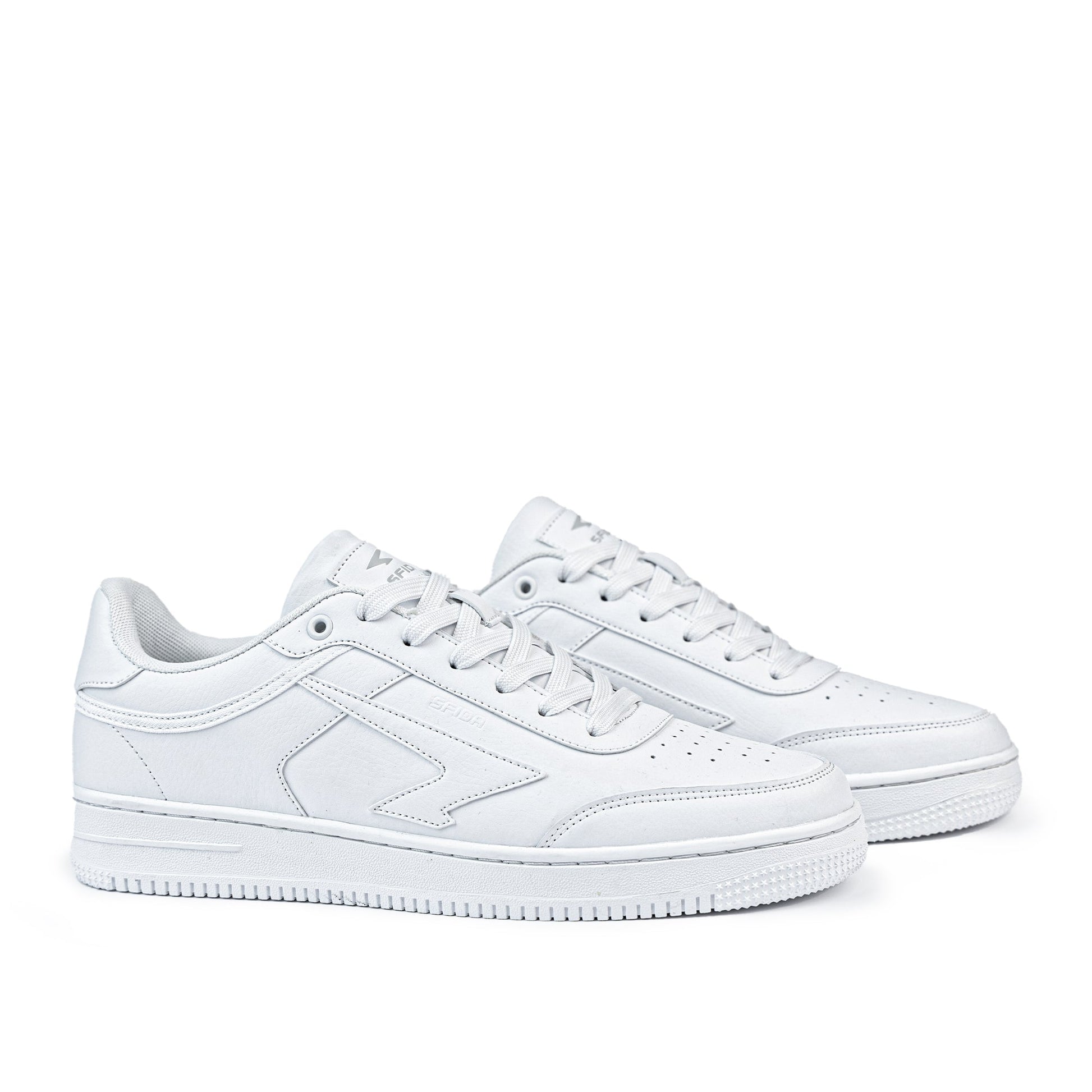 Vibe Unisex Lifestyle Sneaker - White/White-2