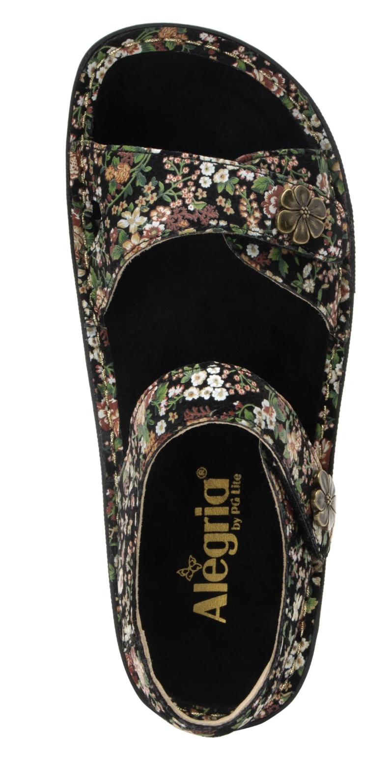 Alegria Vienna Ankle Strap Sandals Shoes Womens Leather - Earthy Bloom-4