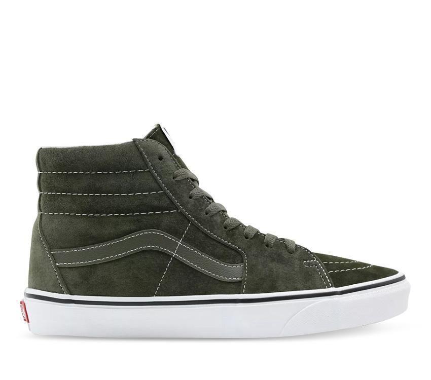 Vans Mens SK8-HI Pig Suede Shoes Sneakers-1