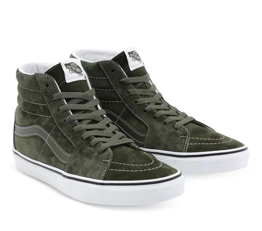 Vans Mens SK8-HI Pig Suede Shoes Sneakers-4