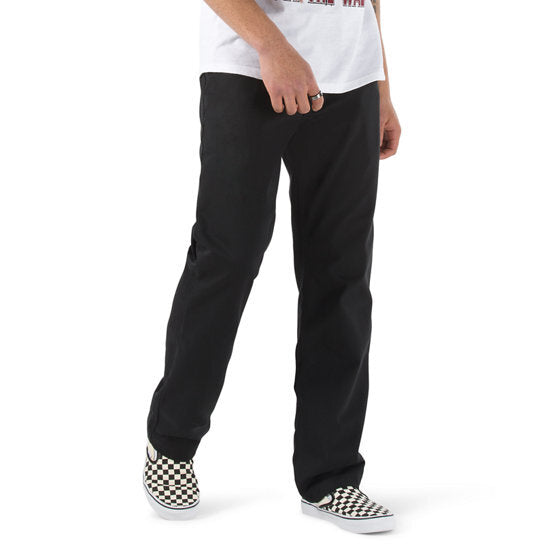 Vans Mens Authentic Chino Relaxed Pants Casual Trousers - Black-4