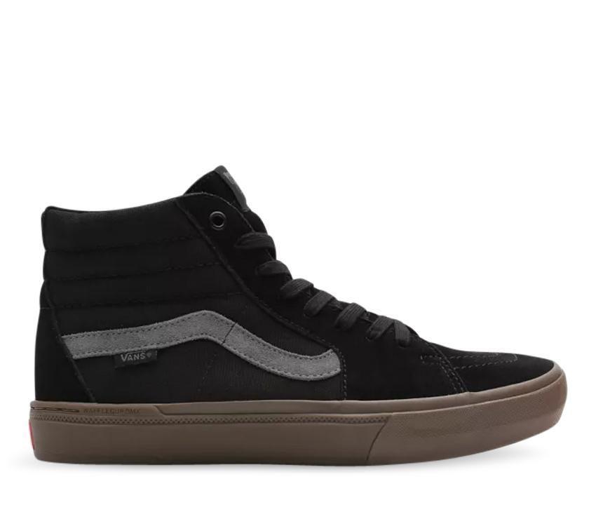 Vans Mens BMX SK8-HI Shoes High Top Runners Sneakers Skate - Black/Dark Gum-6