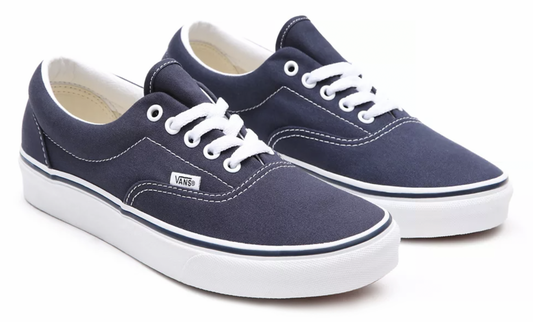 Vans Mens Era Canvas Casual Sneakers Shoes Skateboard - Navy-0