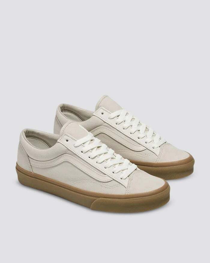 Vans Style 36 Low Top Lace Up Shoes - Light Brown/White-1