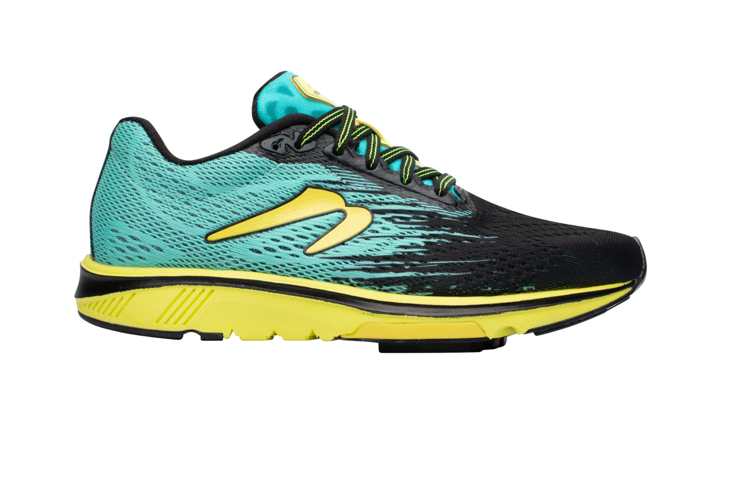 Newton Womens Motion Running Shoes Runners Sneakers - Teal/Black-6