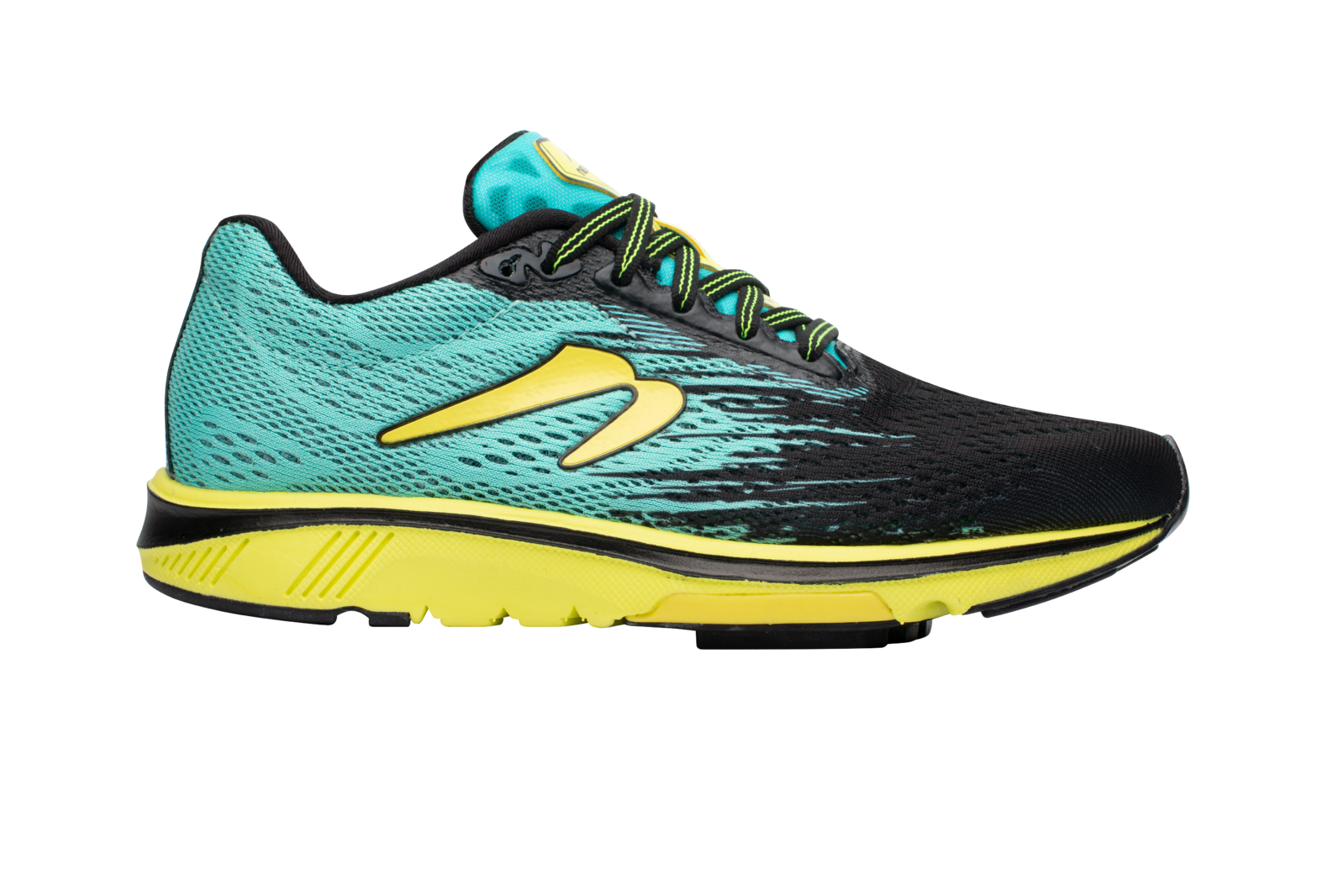 Newton Womens Motion Running Shoes Runners Sneakers - Teal/Black-9