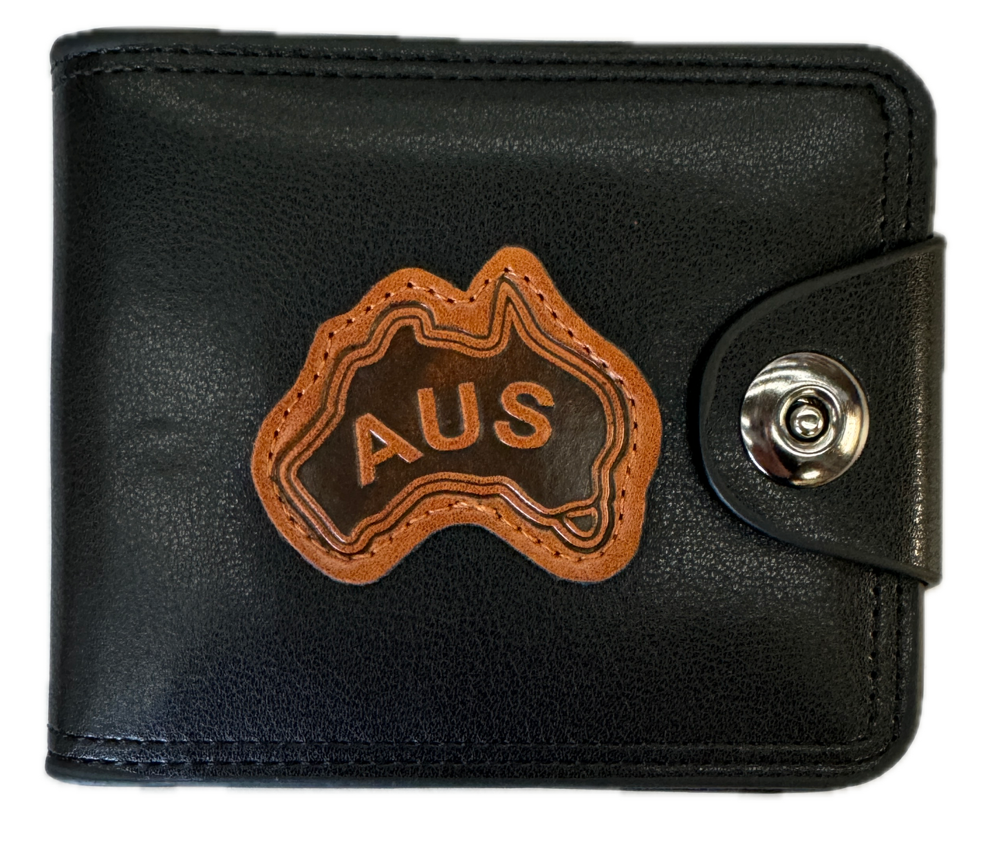 Souvenir Wallet Australia Classic AUS Oz in Black-0