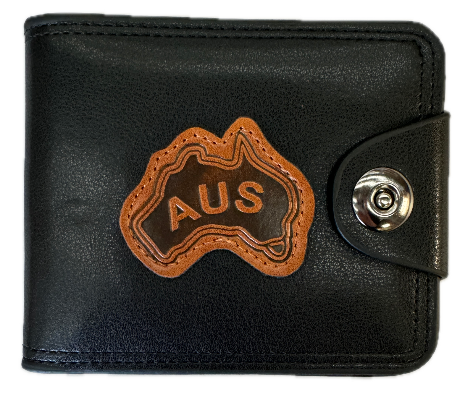 Souvenir Wallet Australia Classic AUS Oz in Black-0