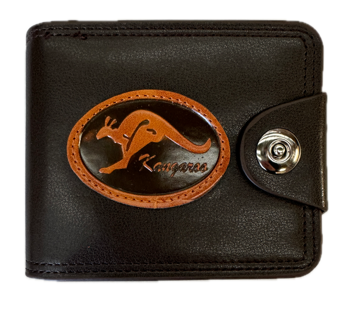 Souvenir Wallet Australia Classic Australian Kangaroo in Brown