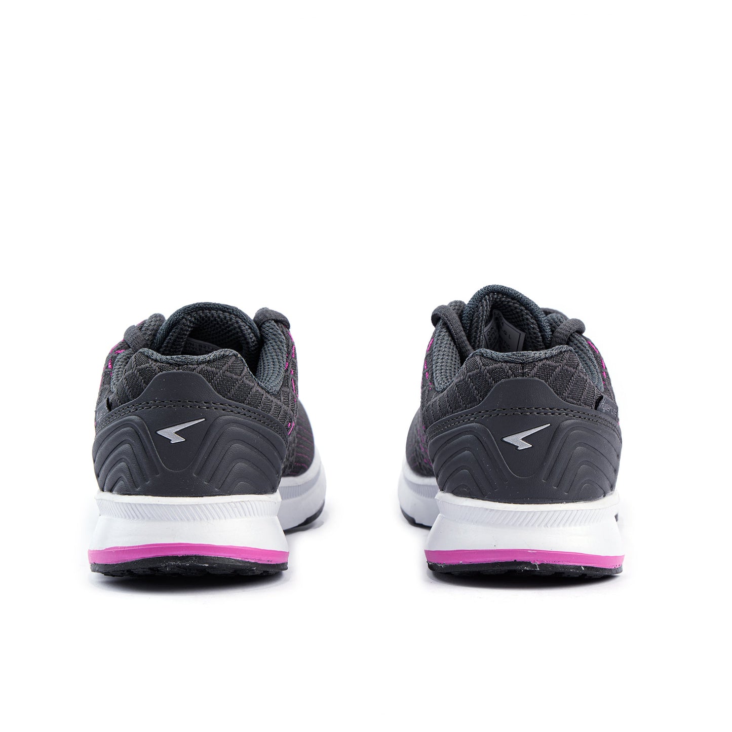 Weave Girls Lace Runners - Charcoal Fuchsia-3