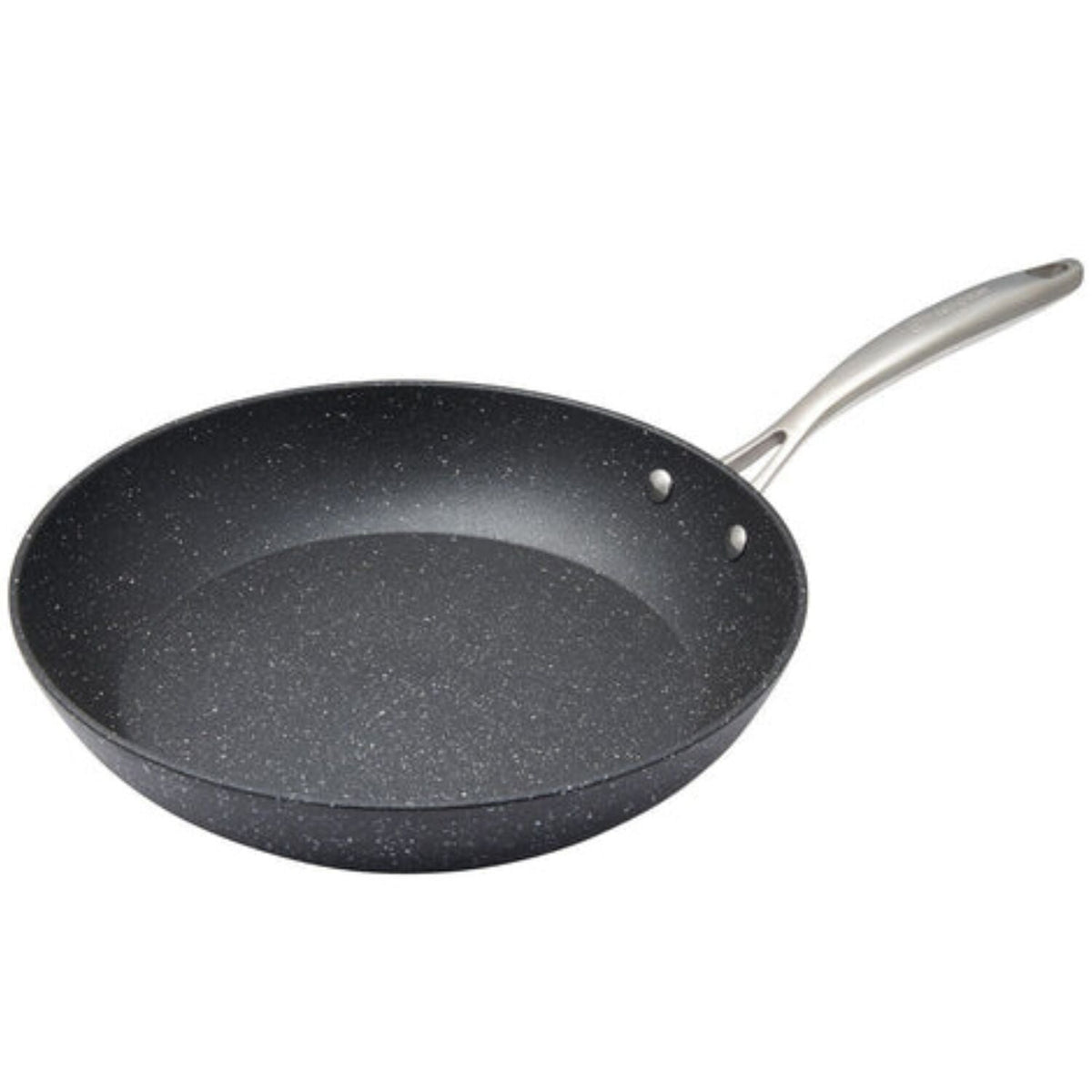 2pc Westinghouse 24cm/28cm Frypan Set Multi-Layer Non-Stick Home Cooking Black