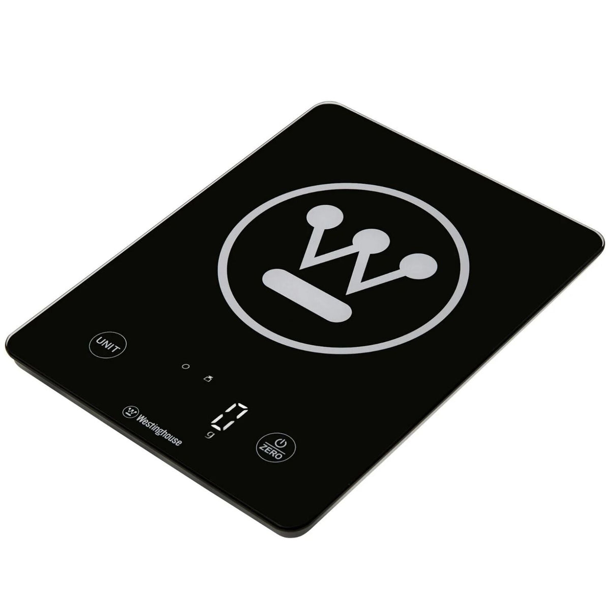 Westinghouse 10kg Slimline Electronic Digital Kitchen Scales in Black (WHKS04K)
