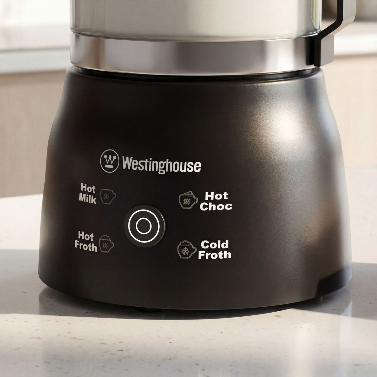 Westinghouse 300ml Glass Milk Frother (WHMF04GL)