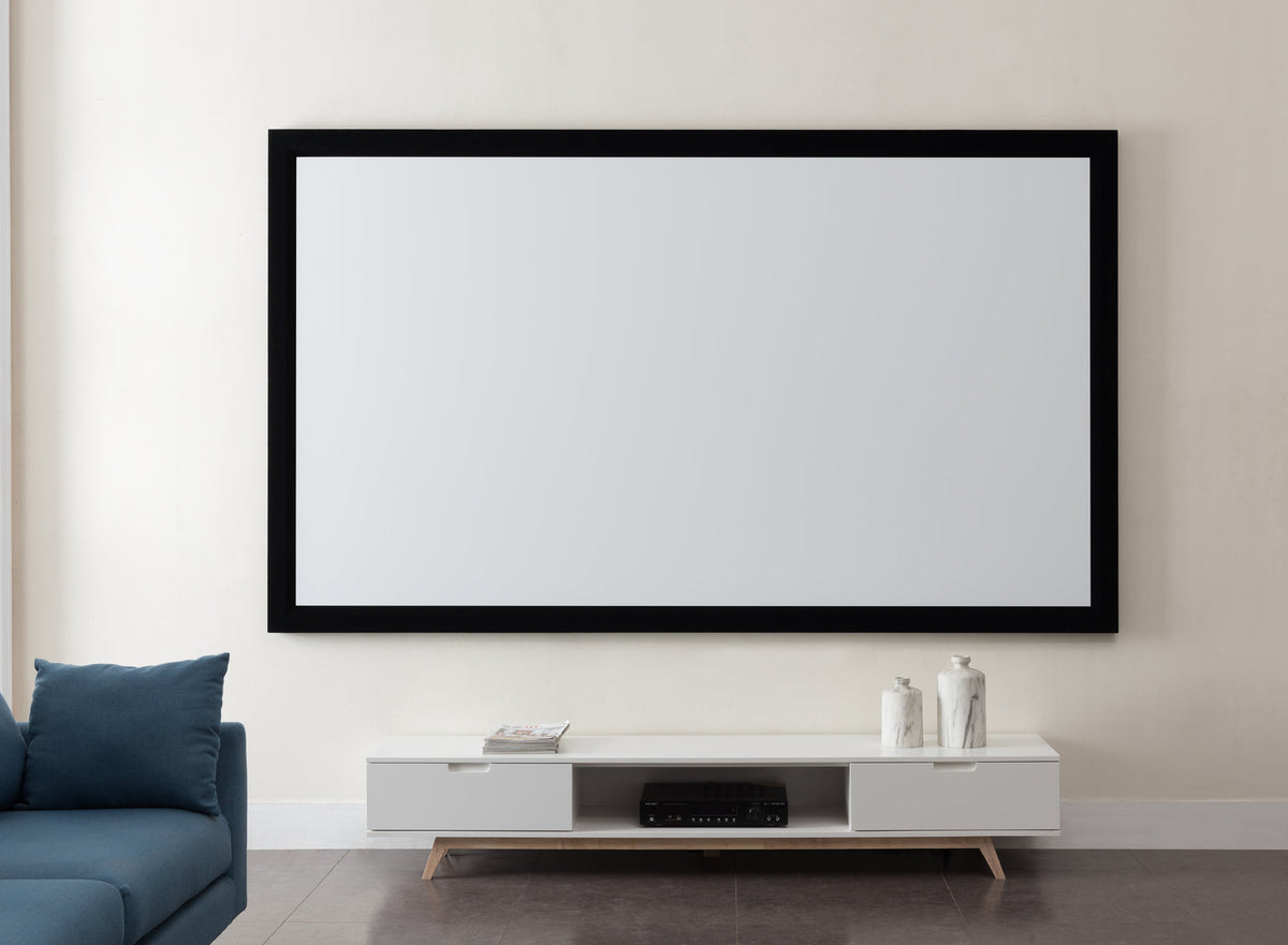 Westinghouse 120" Fixed Frame Projector Screen Theatre Projection Wall Mountable 16:9