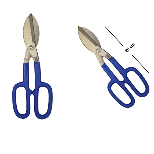 10" Metal Shear Snip Sheet Scissors Heavy Duty Steel Plate Cutting Wire Cutter-0