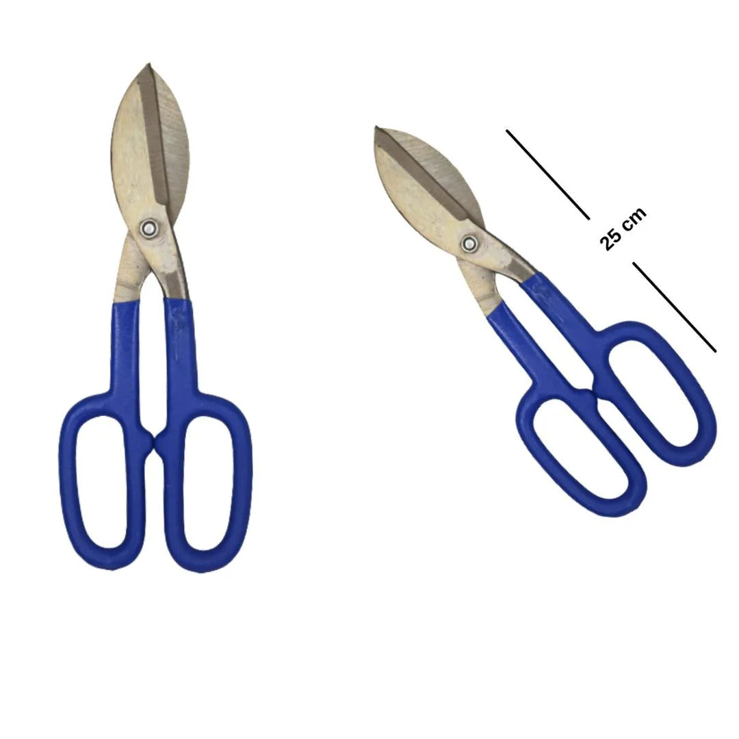 10" Metal Shear Snip Sheet Scissors Heavy Duty Steel Plate Cutting Wire Cutter-1