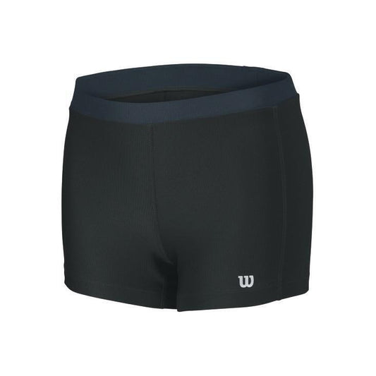Wilson Girl's Tennis Compression Shorts NanoWIK Sport Kids - Black-0