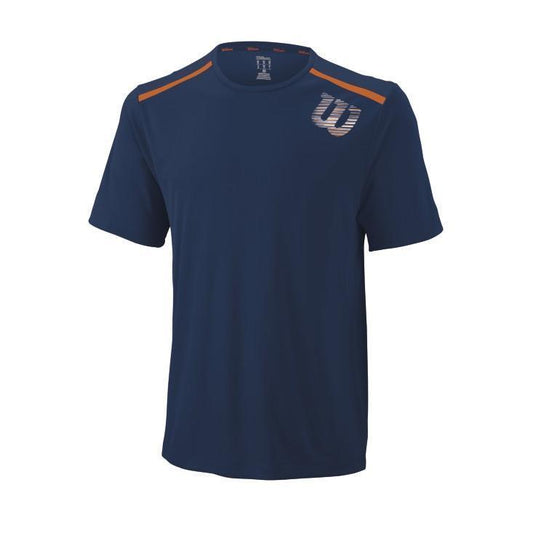 Wilson's Boy's Navy Koas Print Krew-0