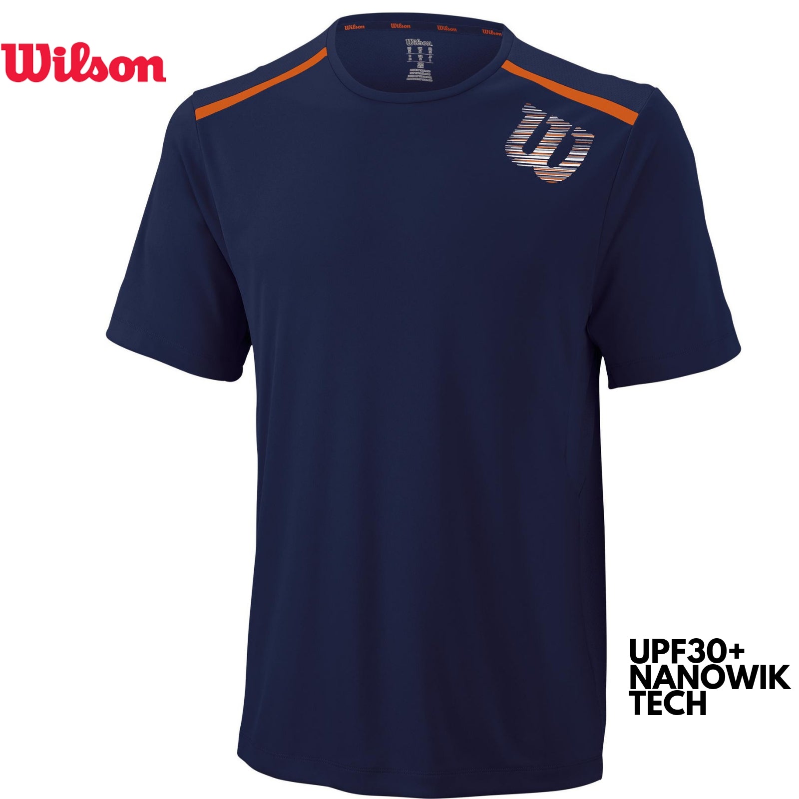 Wilson's Boy's Navy Koas Print Krew-1