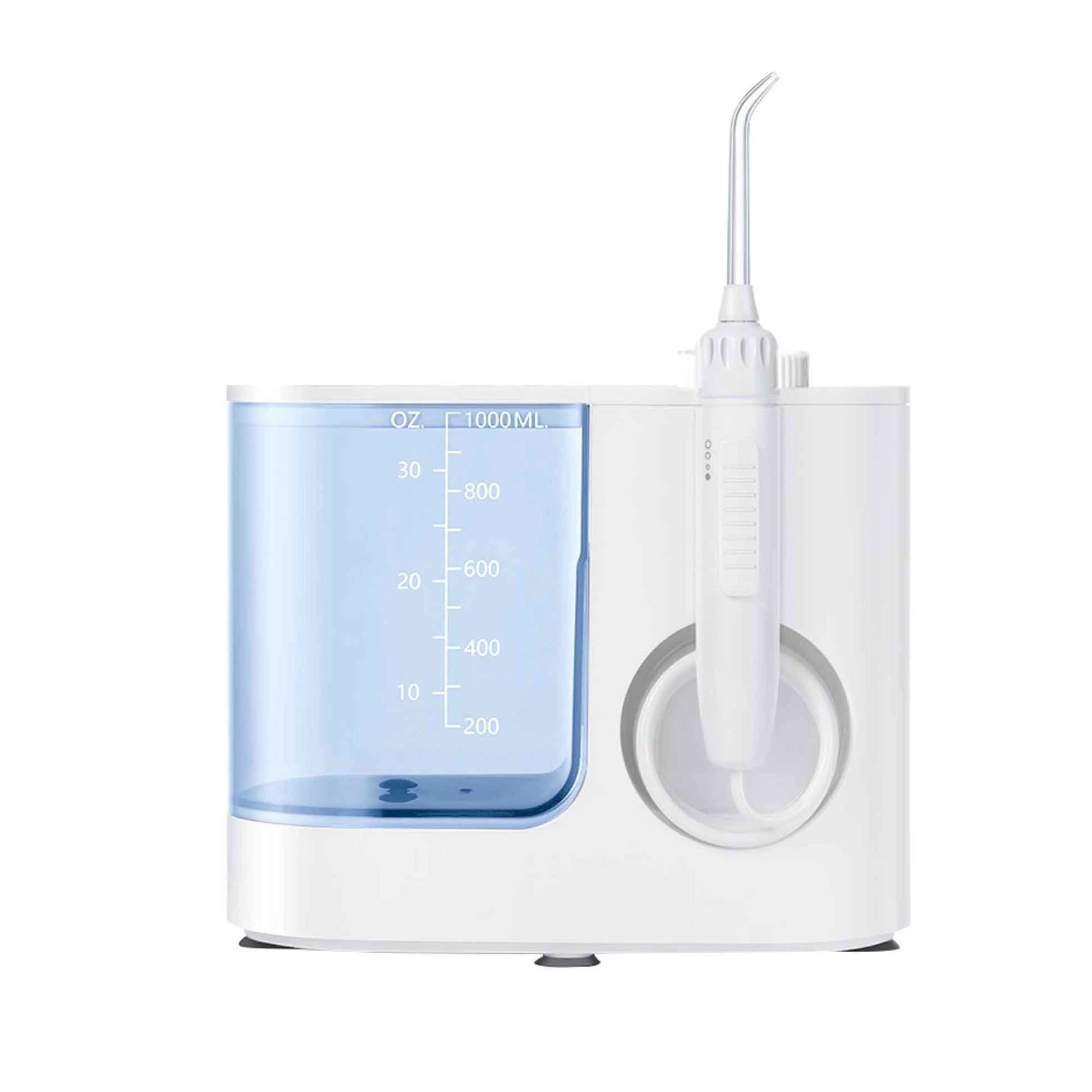 Water Jet Dental Flosser 1000ml White - Electric Oral Pressure Irrigator-1