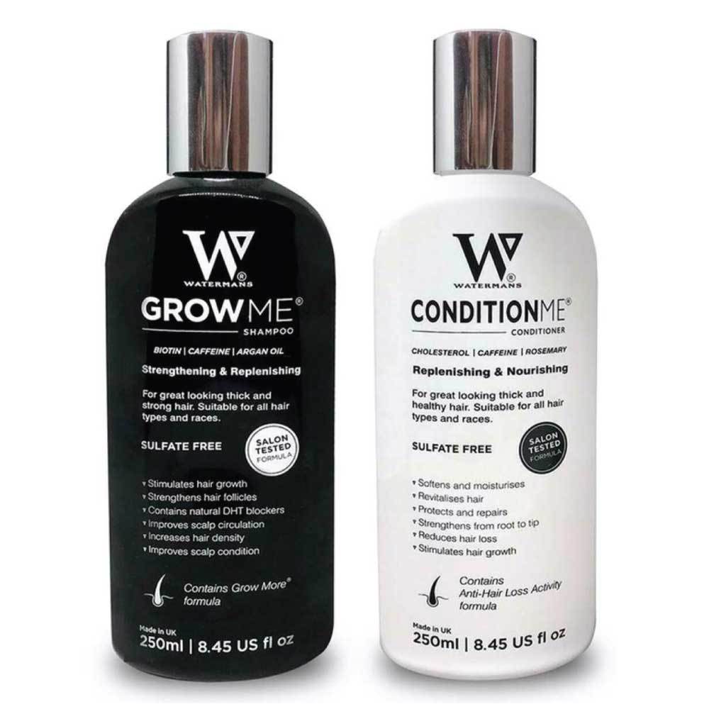 Watermans Grow Me Shampoo and Conditioner Hair Growth Pack Combo Anti Loss-0