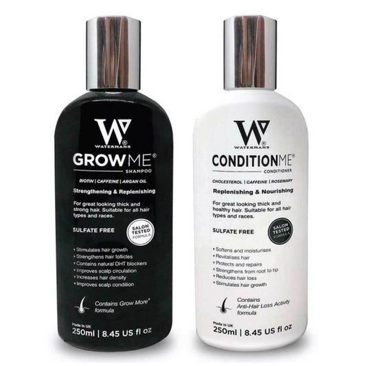Watermans Grow Me Shampoo and Conditioner Hair Growth Pack Combo Anti Loss-0