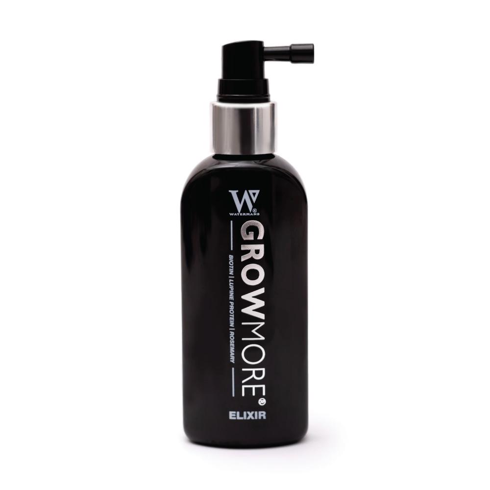 Watermans Grow More Elixir 100ml Hair Growth Serum Biotin Regrowth Topical Scalp-0