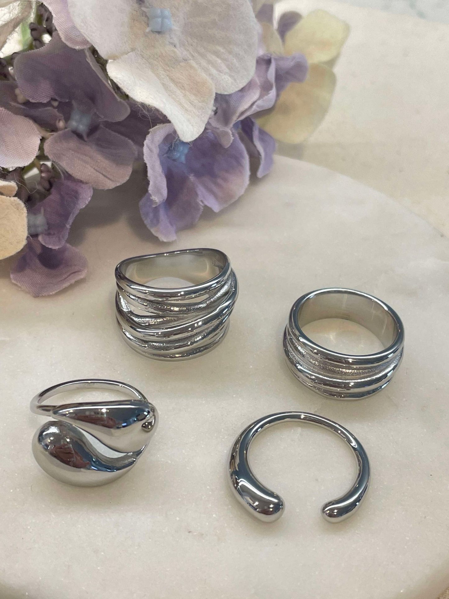 Woven silver ring - size 8 – Tarnish Proof Jewellery-3