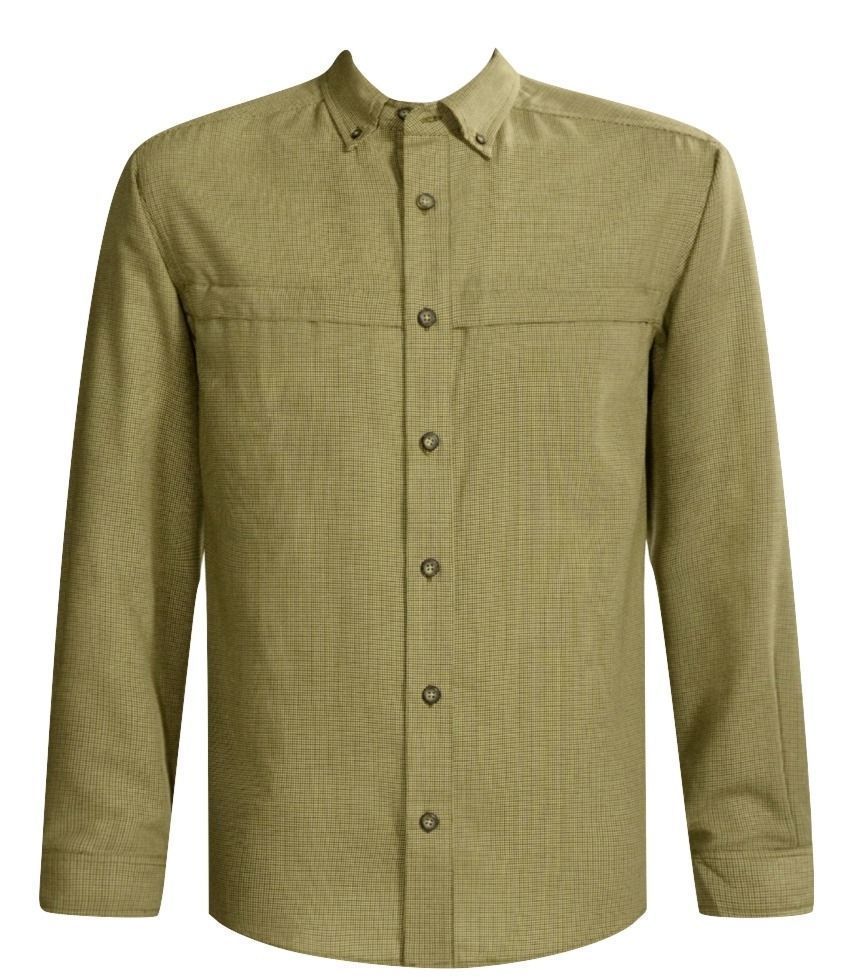 ExOfficio Trifecta Paddock Check Long Sleeve Shirt Mens 1001-0861 Recycled-3
