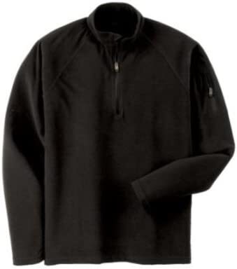 ExOfficio Microstretch Zip Pullover Top Tee T-Shirt Hiking Camping 1011-0734 - Black - L-1