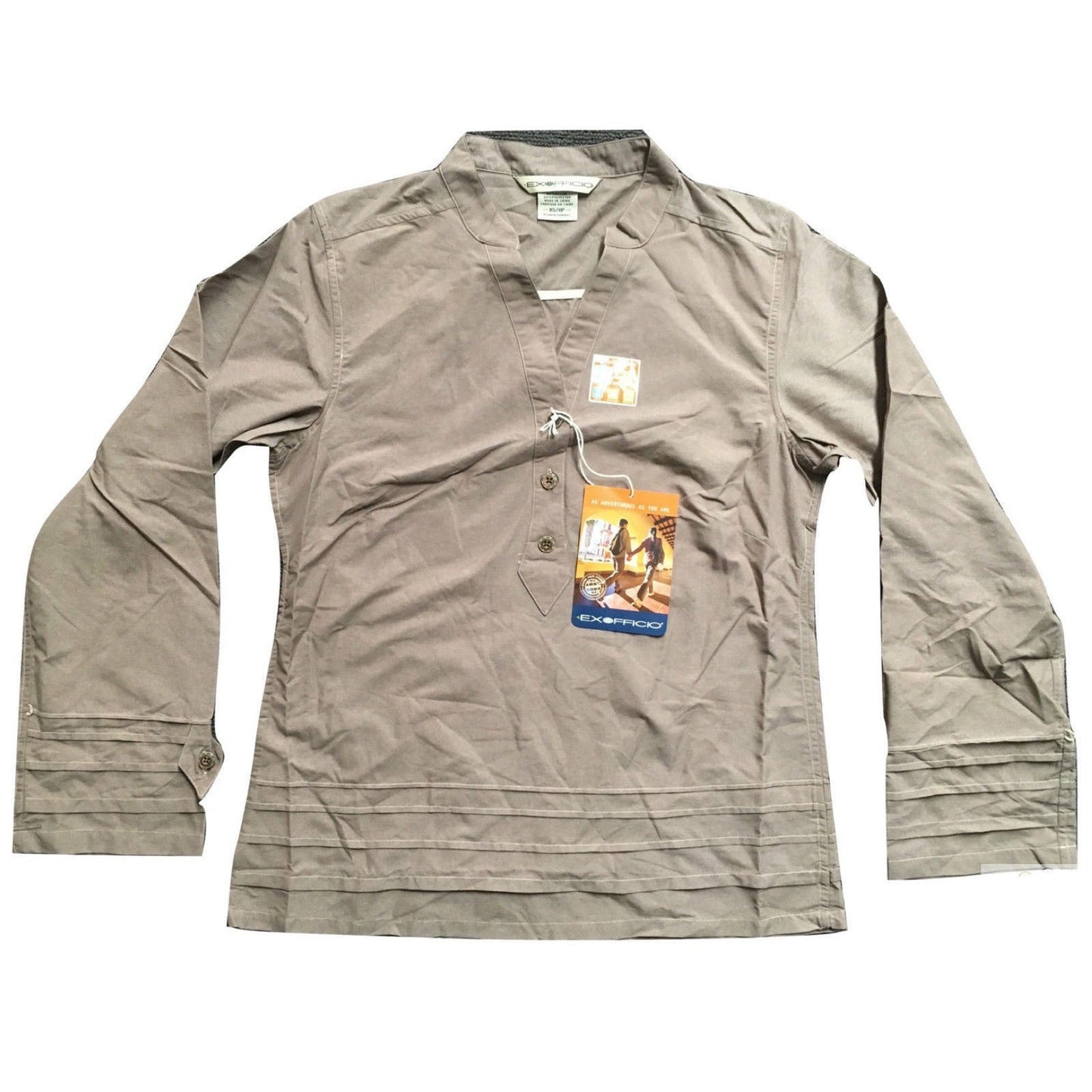 ExOfficio Dryflylite Top T Shirt Long Sleeve Womens T Shirt UV Protection 2001-0906-3