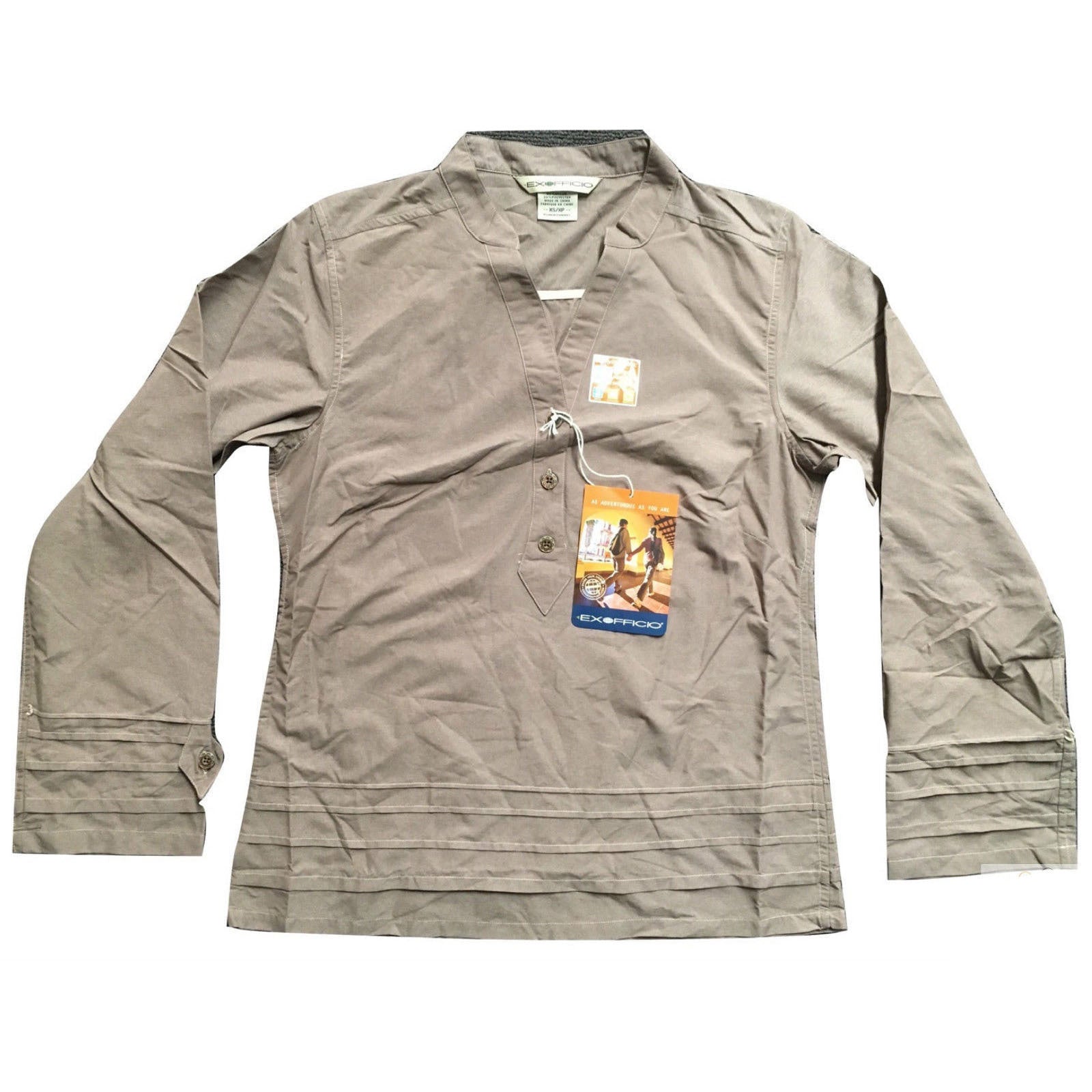 ExOfficio Dryflylite Top T Shirt Long Sleeve Womens T Shirt UV Protection 2001-0906-3