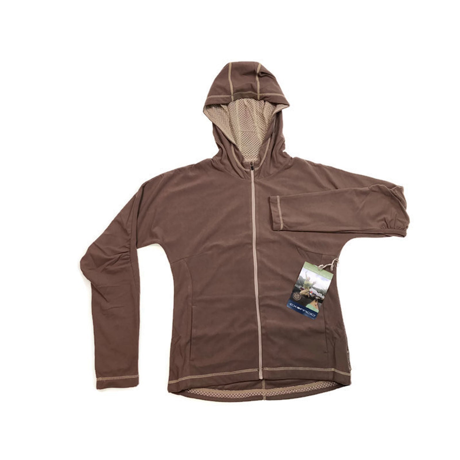ExOfficio Womens Migrator Zip Hiking Trekking Hoodie Jumper Jacket Winter Sport-3