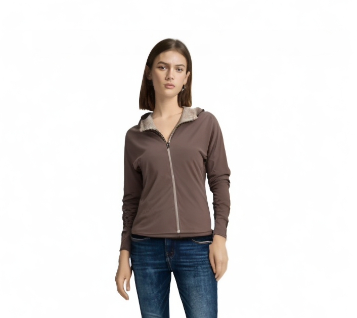 ExOfficio Womens Migrator Zip Hiking Trekking Hoodie Jumper Jacket Winter Sport-1