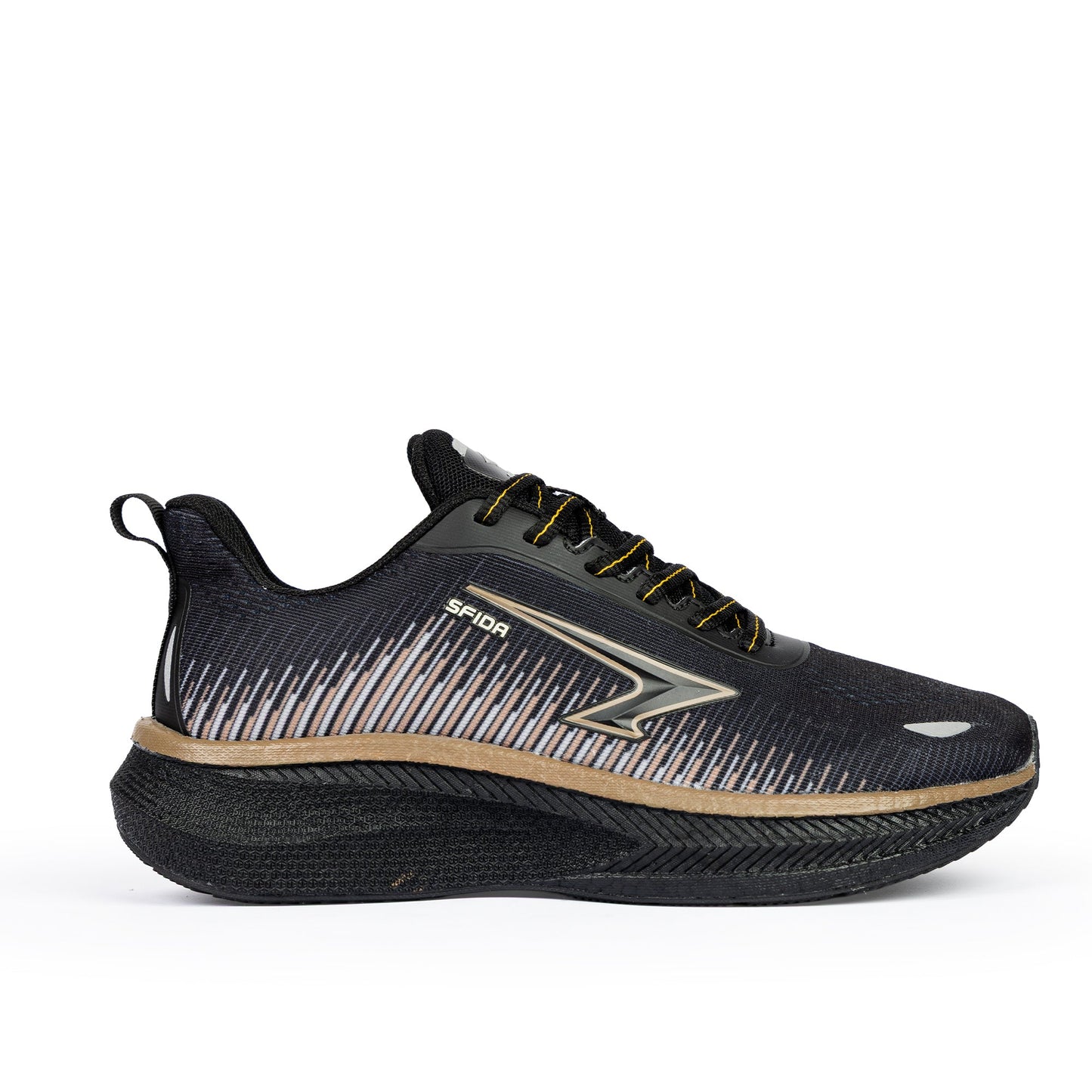 Zephyr 2.0 Ladies Runners - Black/Gold-0