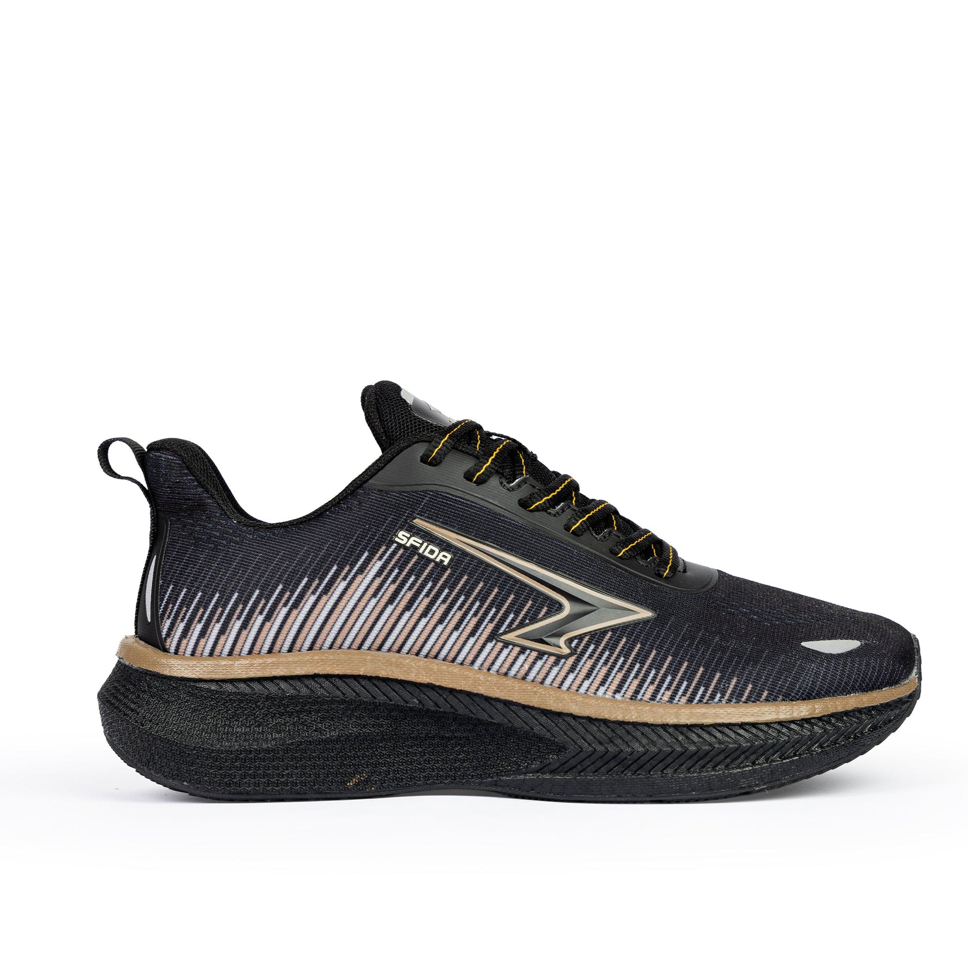 Zephyr 2.0 Ladies Runners - Black/Gold-0