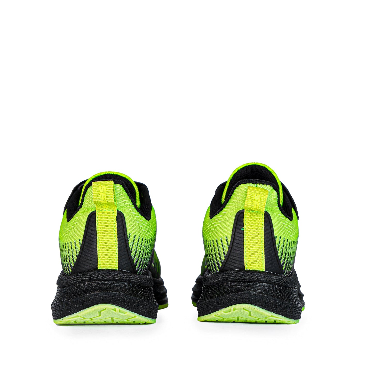 Zephyr Boy's Performance Runners V Strap - Lime/Black-4