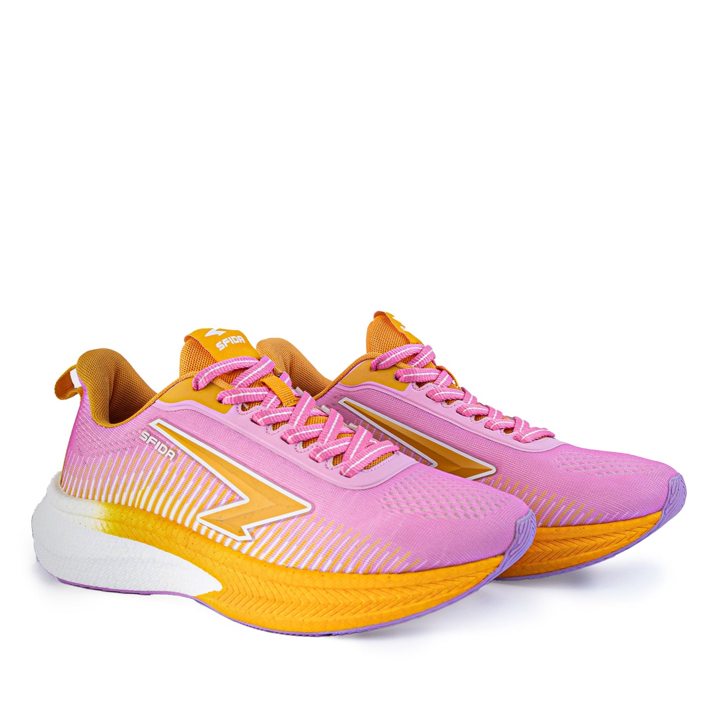 Zephyr Women's Performance Runner - Pink/Orange-2
