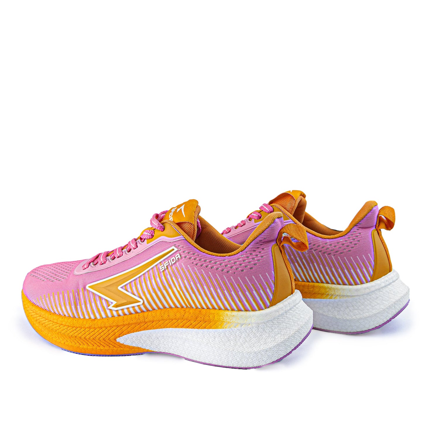 Zephyr Women's Performance Runner - Pink/Orange-3