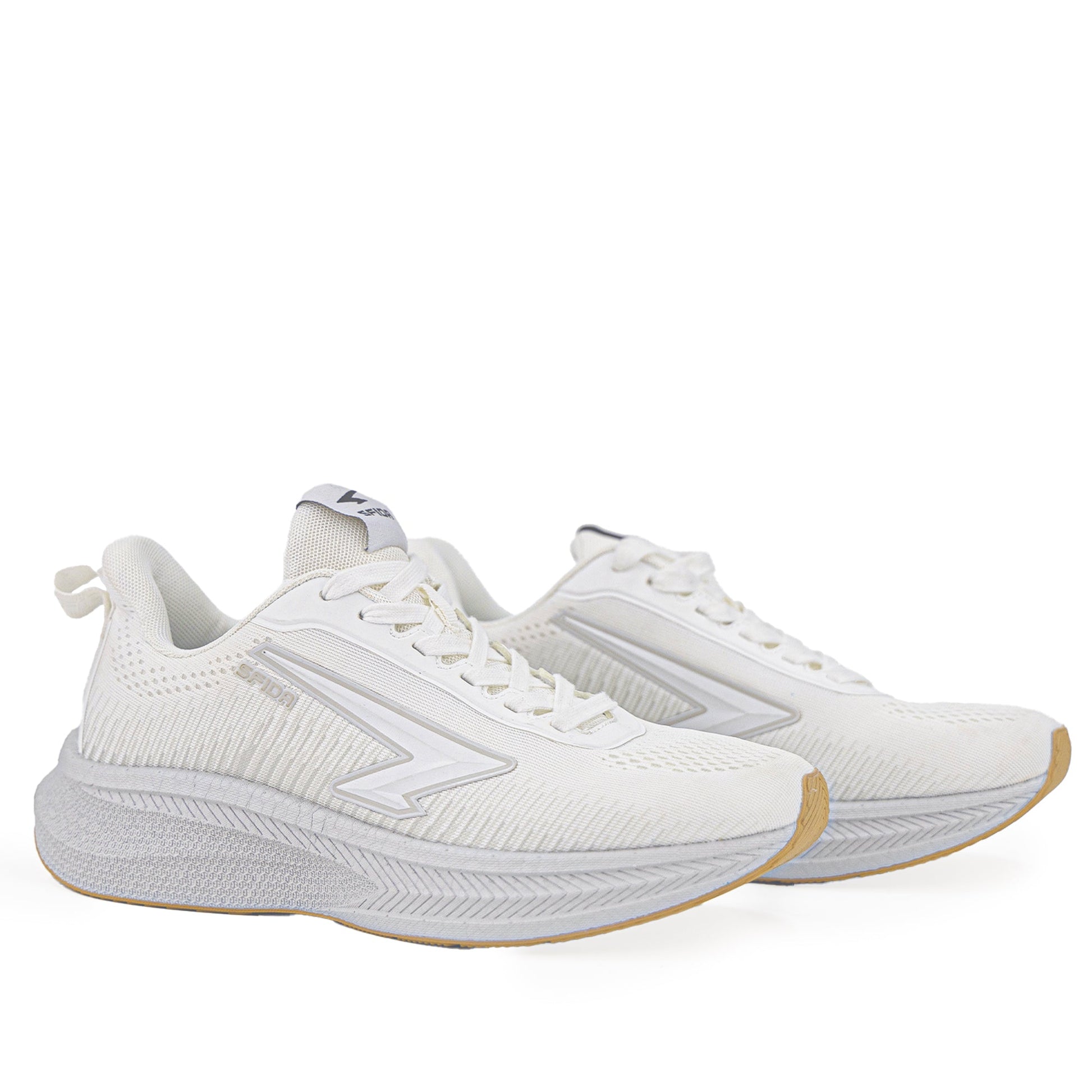 Zephyr Men's Performance Runners - White-2