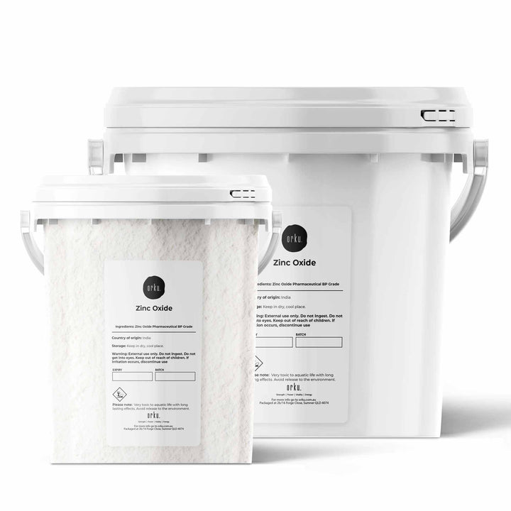 Zinc Oxide Powder BP Pharmaceutical Grade 99.9% Purity in Resealable Buckets-0