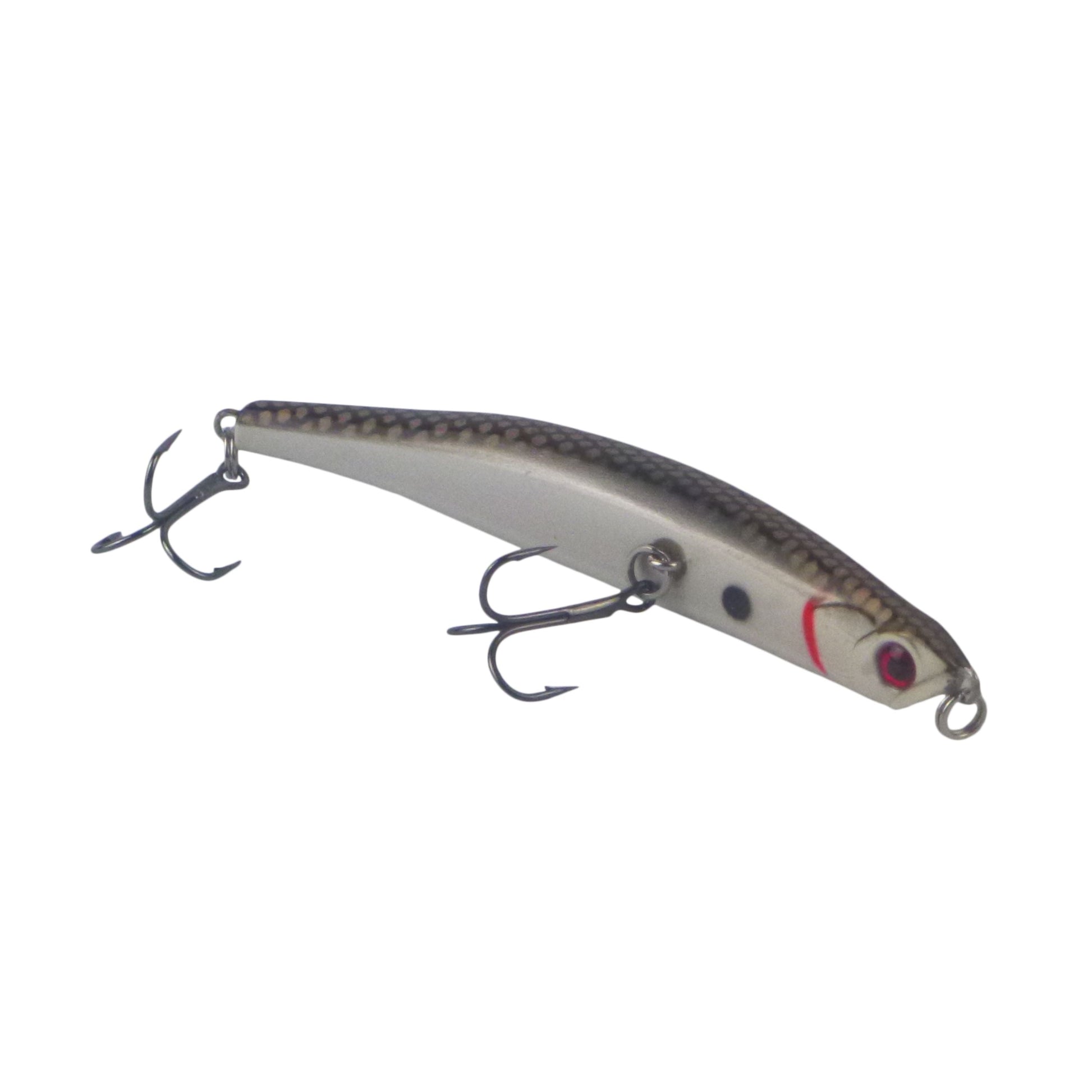 Toppu Mizzu Sidewinder Bent Minnow, 95mm, Baitfish-0