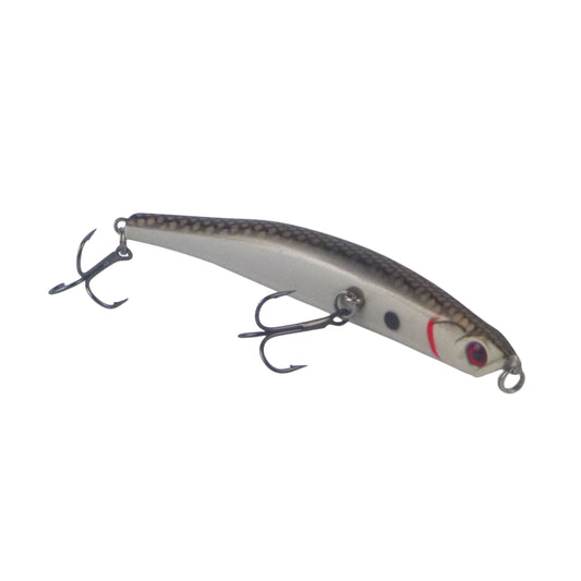 Toppu Mizzu Sidewinder Bent Minnow, 95mm, Baitfish-0